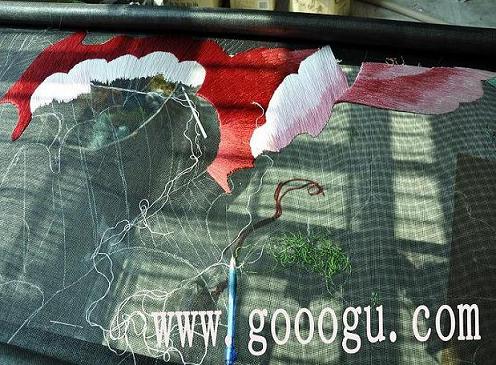 琉璃工坊屏風(fēng)、網(wǎng)格刺繡屏風(fēng)、蘇州刺繡隔斷，純手工繡高檔隔斷